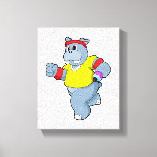 Toile Hippo à l'exécution
