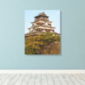 Toile Hiroshima Castle 広 島 城, Hiroshima, Japon (Insitu (Plancher de Bois))