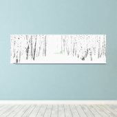 Toile Histoire de Noël blanche (Insitu (Plancher de Bois))