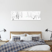 Toile Histoire de Noël blanche (Insitu(Chambre))