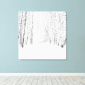 Toile Histoire de Noël blanche (Insitu (Plancher de Bois))