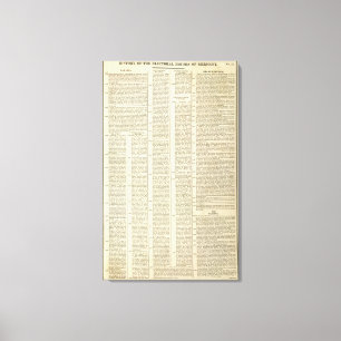 Toile Histoire des Chambres électorales de l'Allemagne