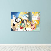 Toile Histoire du temps de lit 2013 (Insitu (Plancher de Bois))