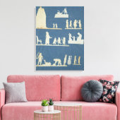 Toile Histoires anciennes (Insitu(Salon))