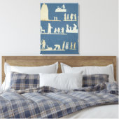 Toile Histoires anciennes (Insitu(Chambre))