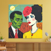 Toile Histoires tacites (Insitu(Salon))