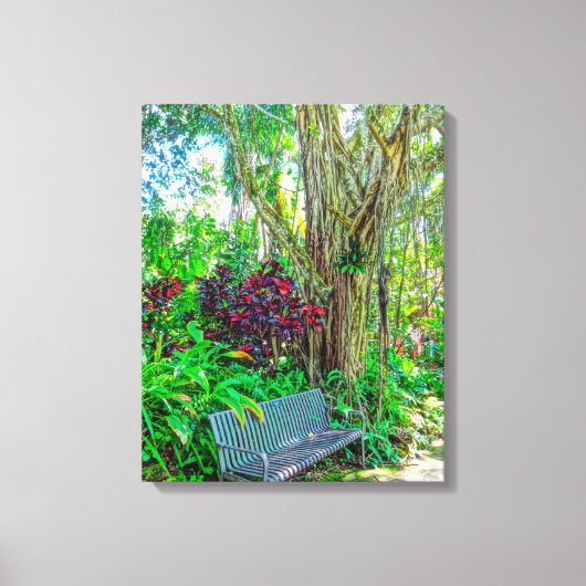 Toile Historique Harry P. Leu Gardens Orlando Florida (Recto)