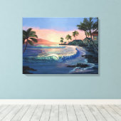 Toile Historique Lahaina Town Canvas Imprimer (Insitu (Plancher de Bois))