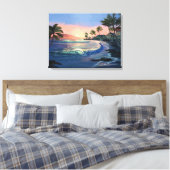 Toile Historique Lahaina Town Canvas Imprimer (Insitu(Chambre))