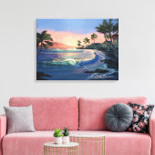 Toile Historique Lahaina Town Canvas Imprimer (Insitu(Salon))