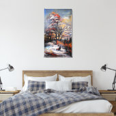 Toile Hiver à la campagne (Insitu(Chambre))