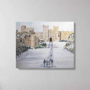 Toile Hiver au château de Windsor