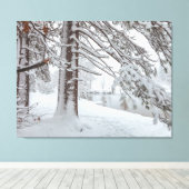 Toile Hiver blanc (Insitu (Plancher de Bois))