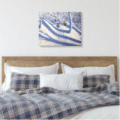 Toile Hiver Bramcote Nottingham 2008 (Insitu(Chambre))