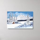 Toile Hiver neigeux (Recto)