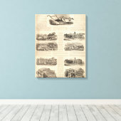 Toile HL Emory et les fils (Insitu (Plancher de Bois))
