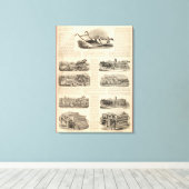 Toile HL Emory et les fils (Insitu (Plancher de Bois))