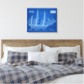 Toile HMS Beagle grand navire - Plan d'expédition ABD (Insitu(Chambre))