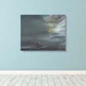 Toile HMS Hood 1941 2014 (Insitu (Plancher de Bois))