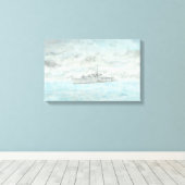 Toile HMS Woodbridge Haven (Insitu (Plancher de Bois))