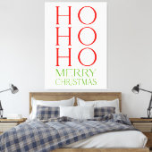 Toile Ho Ho Ho Joyeux Noël (Insitu(Chambre))