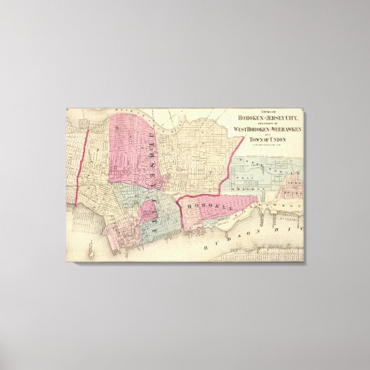 Toile Hoboken, Jersey City (Recto)