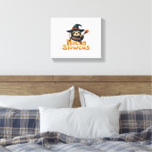 Toile Hocus Slowcus Amateurs de fentes Halloween tee tee (Insitu(Chambre))