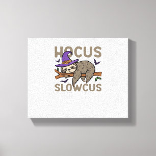 Toile Hocus Slowcus Funny Halloween Sloth Classic T-Shir