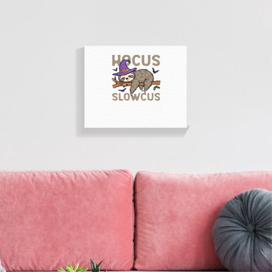Toile Hocus Slowcus Funny Halloween Sloth Classic T-Shir (Insitu(Salon))