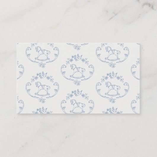 Toile Hoe groot is mommys buik  lijst Informatiekaartje (Achterkant)