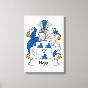 Toile Hogg Family Crest