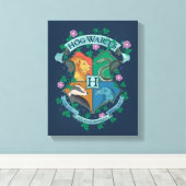 Toile HOGWARTS™ Floral Crest (Insitu (Plancher de Bois))