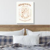 Toile HOGWARTS™ School of Witchcraft and Wizardry Crest (Insitu(Chambre))