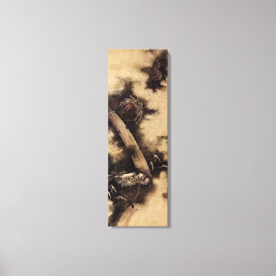 Toile Hokusai Dragon