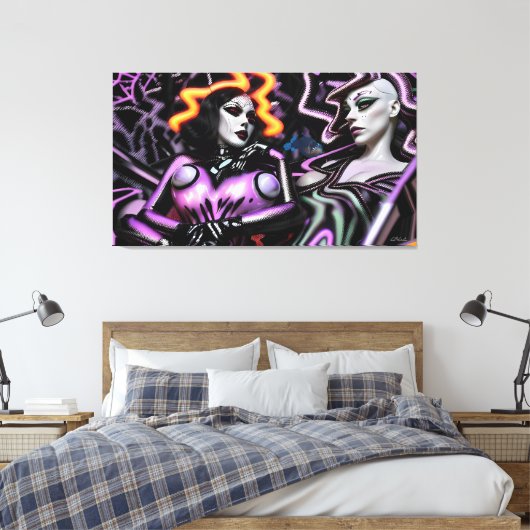 Toile Holding In the Dignity (Insitu(Chambre))