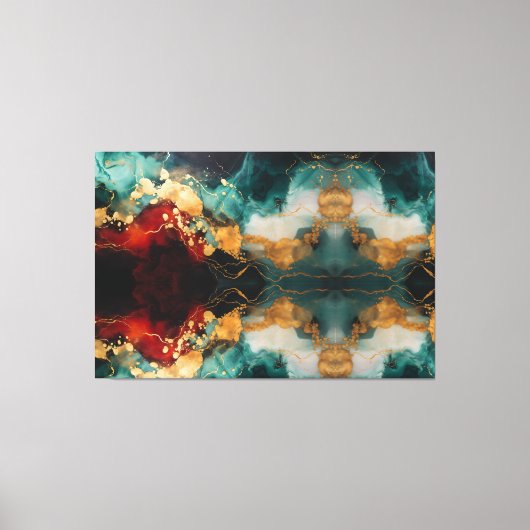 Toile Holiday Glow Wrapped Canvas Premium Elegance  (Recto)