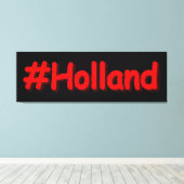 Toile "#Holland" Joli Design. Commandez dès maintenant  (Insitu (Plancher de Bois))