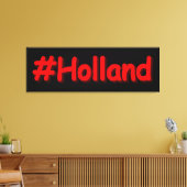 Toile "#Holland" Joli Design. Commandez dès maintenant  (Insitu(Salon))