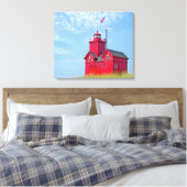 Toile Holland Michigan Big Red Lighthouse (Insitu(Chambre))