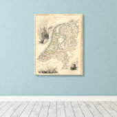 Toile Hollande (Insitu (Plancher de Bois))
