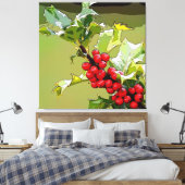 Toile Holly Berries 005 (Insitu(Chambre))