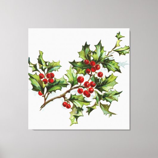 Toile HollyBerries 001 (Recto)