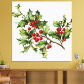Toile HollyBerries 002 (Insitu(Salon))