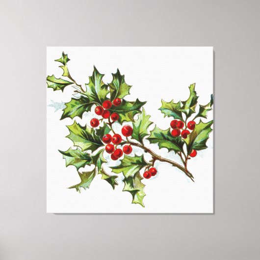Toile HollyBerries 002 (Recto)