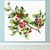Toile HollyBerries 002 (Insitu (Plancher de Bois))