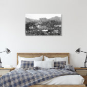 Toile Hollywood, CA Jardins japonais Voir la photo (Insitu(Chambre))