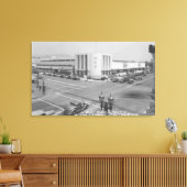 Toile Hollywood, CA View de Radio City et NBC Studios (Insitu(Salon))