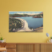 Toile Hollywood, CALake Hollywood & Mulholland Drive (Insitu(Salon))