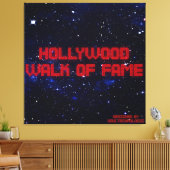 Toile hollywood, walk of fame (Insitu(Salon))