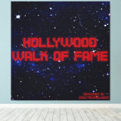 Toile hollywood, walk of fame (Insitu (Plancher de Bois))